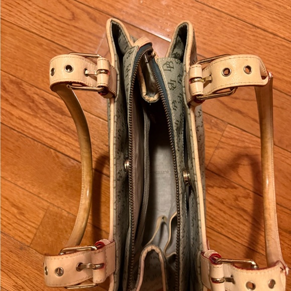 Dooney & Bourke Olive Monogram Shoulder Bag - Picture 4 of 9